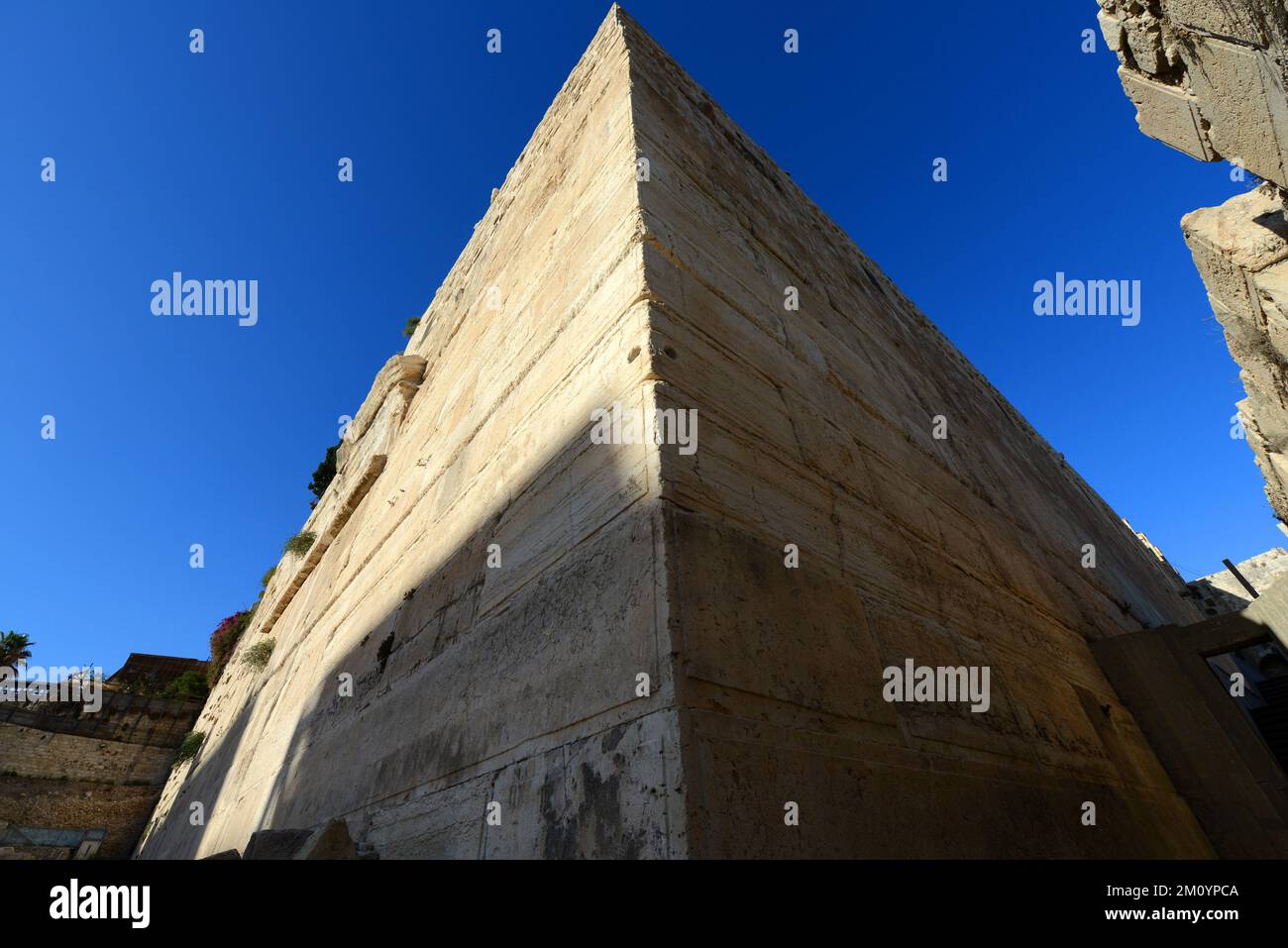The southwestern walls of the Temple mount has remained quite intact for over 2,000