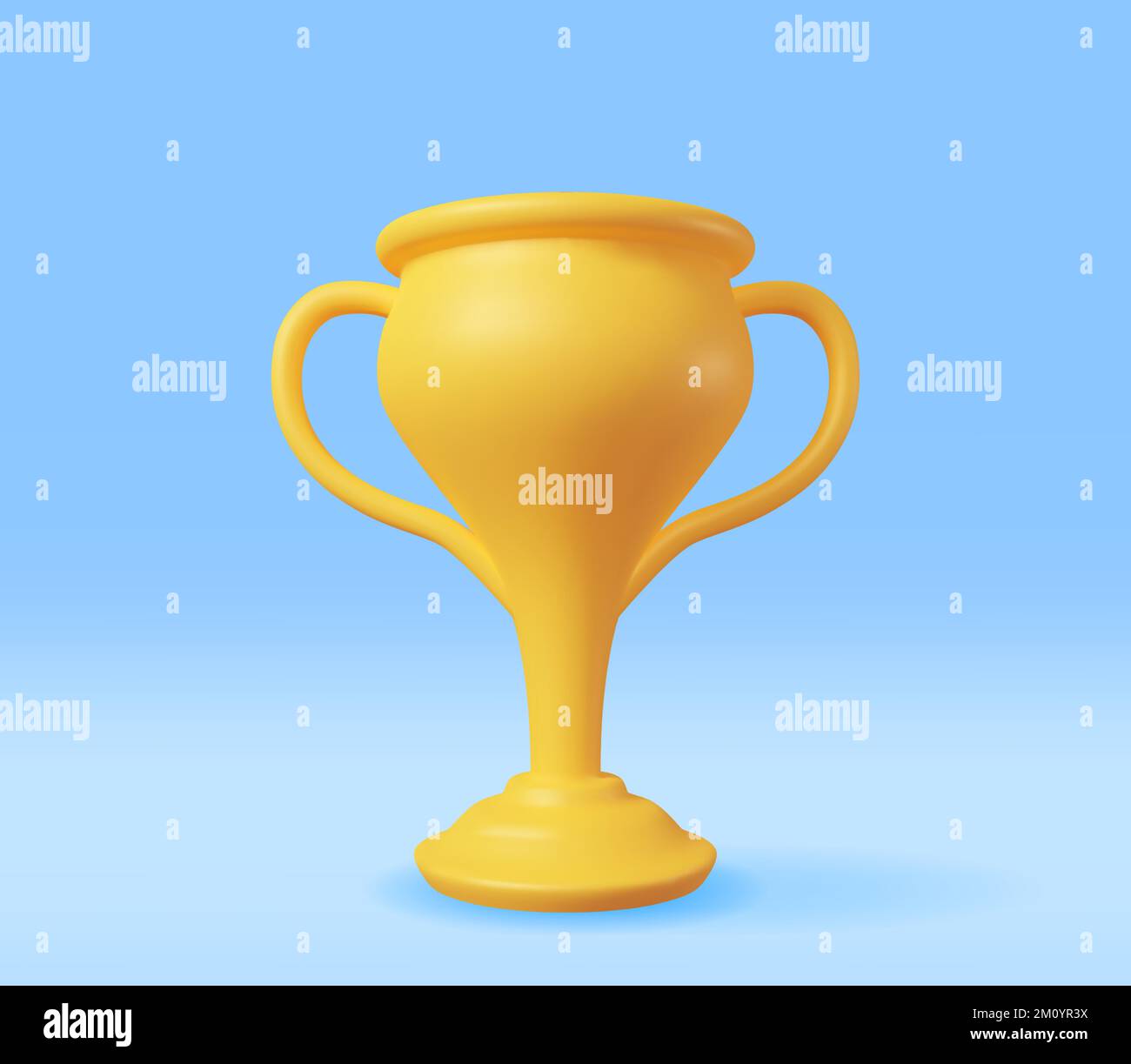 3D Golden Champion Trophy Isolated Stock Vector Image & Art - Alamy