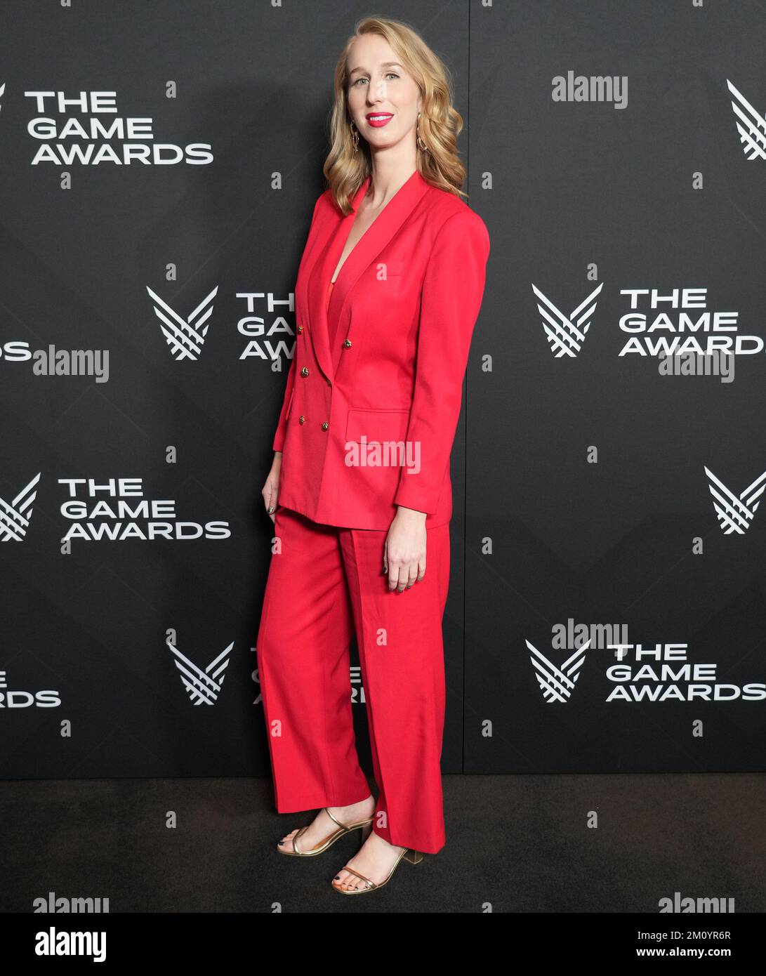Los Angeles, CA, December 8, 2022. Maggie Robertson arrives at The Game Awards 2022 held at the