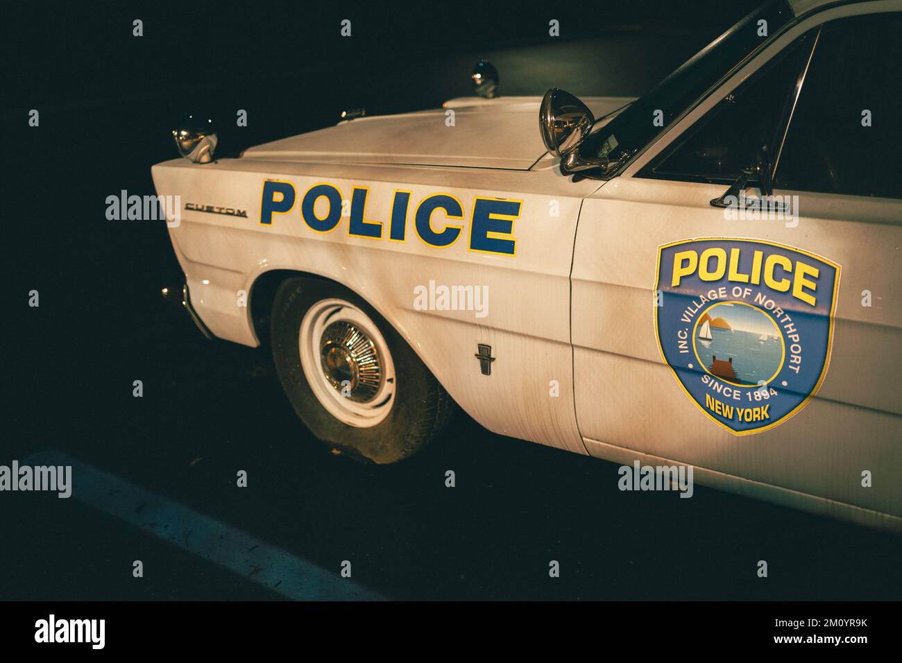 Vintage police car hi-res stock photography and images - Alamy