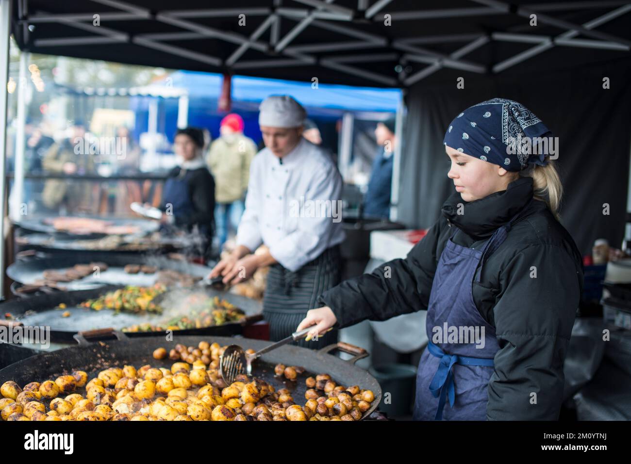 Street food, Helsinki Stock Photo