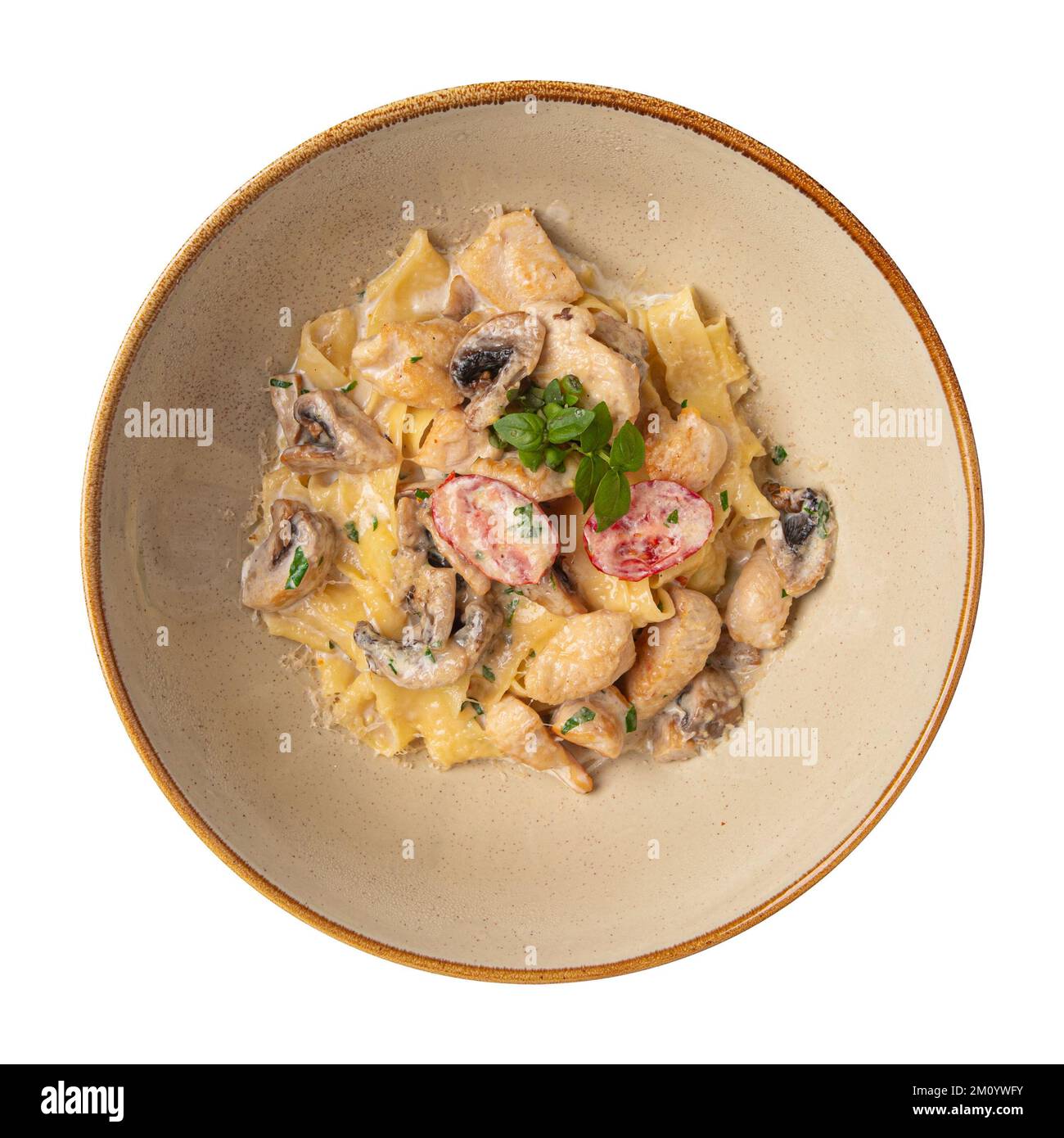 Creamy alfredo pasta hi-res stock photography and images - Alamy