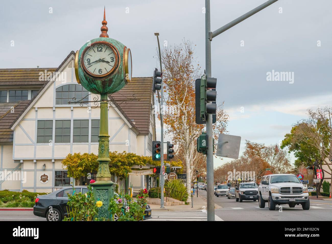 Solvang, California, USA December 8, 2022 Solvang, city in Southern California's Santa Ynez
