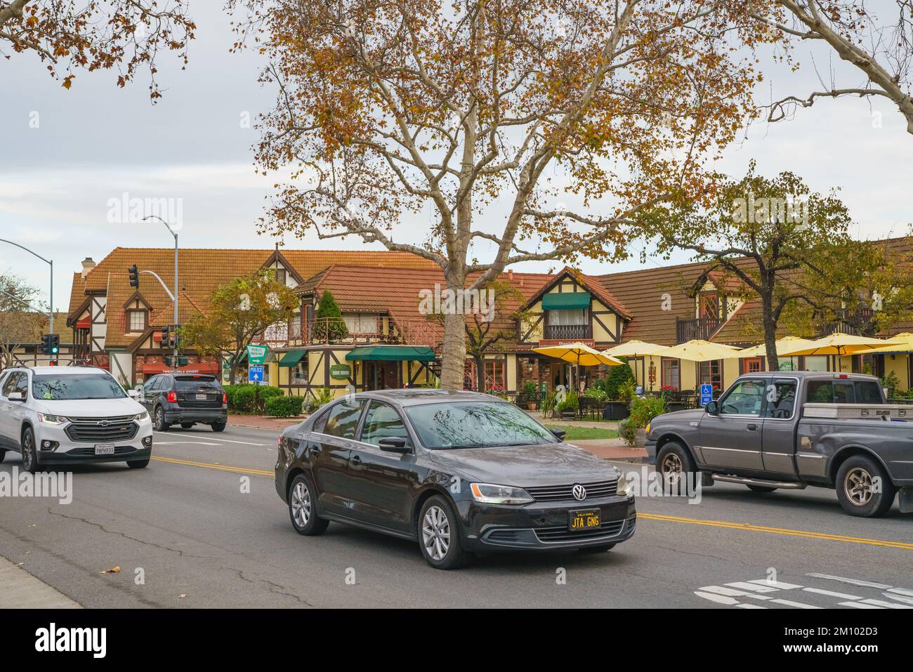 Solvang, California, USA December 8, 2022 Solvang, city in Southern California's Santa Ynez
