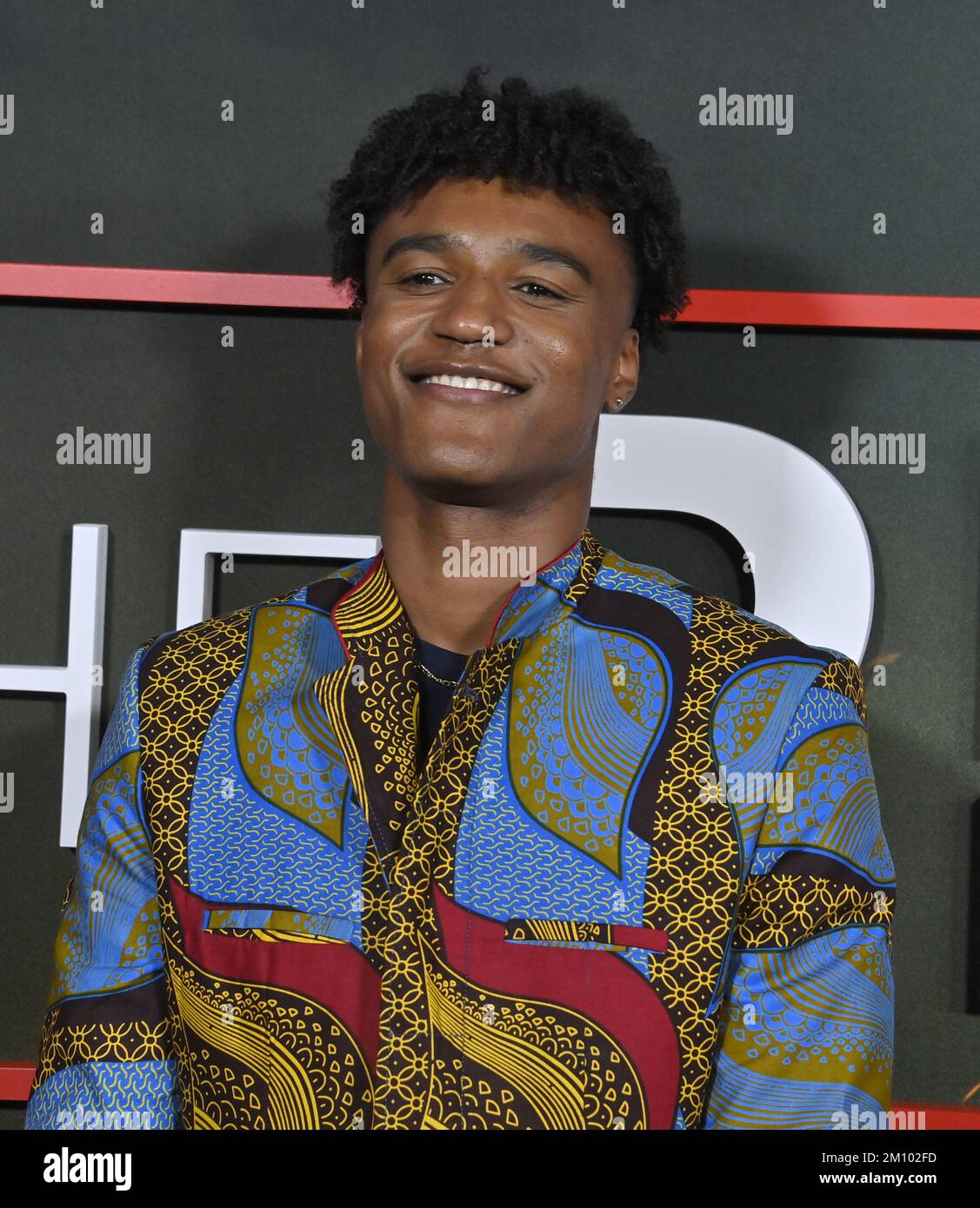 Los Angeles, United States. 08th Dec, 2022. Cast member Daniel Quincy Annoh attends the premiere of Netflix's new TV series 'The Recruit' at the AMC Grove in Los Angeles on Thursday, December 8, 2022. Storyline: Follows a lawyer at the CIA who gets entangled in dangerous international power politics when a former asset threatens to expose the nature of her long-term relationship with the agency. Photo by Jim Ruymen/UPI Credit: UPI/Alamy Live News Stock Photo