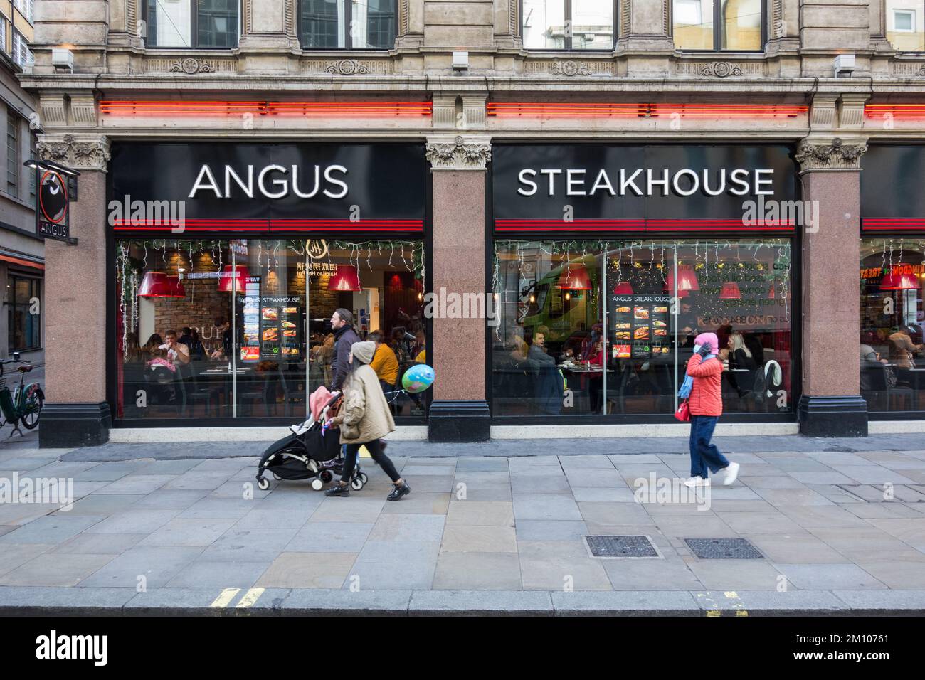 Angus Steakhouse, Coventry Street, London, W1D, England, UK Stock Photo