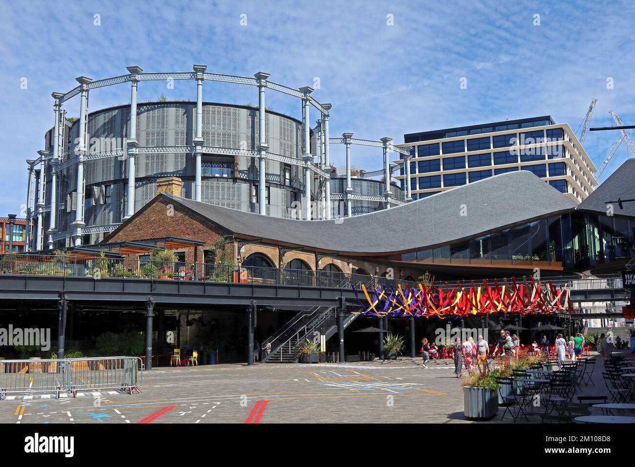 Coaldrops yard, Kings Cross development, retail, entertainment, shops, stores , London, England, UK, N1C 4DH Stock Photo