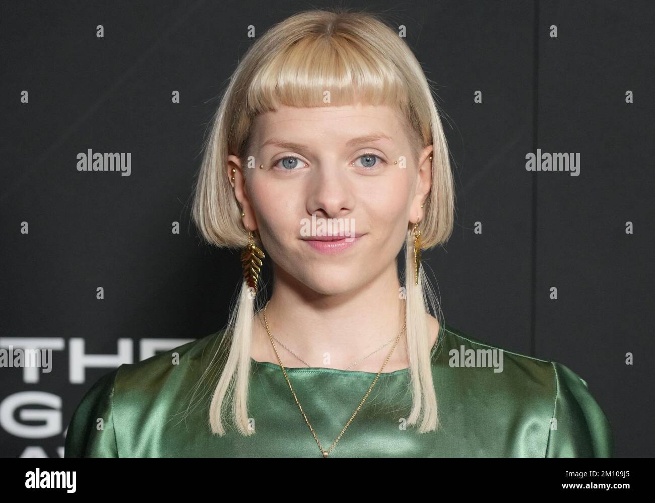 Los Angeles, CA, December 8, 2022. AURORA arrives at The Game Awards