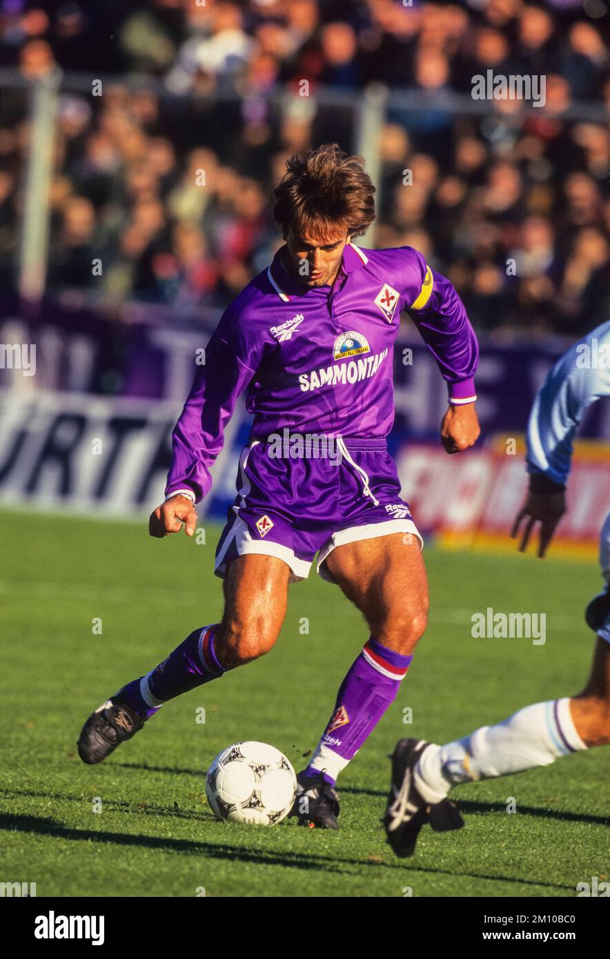 Omar Gabriel Batistuta ( Fiorentina ) ; ; 1995 1996 - Football : italian championship 1995 1996 ; ; ; Italy. ;;( photo by aicfoto)(ITALY) [0855] Stock Photo