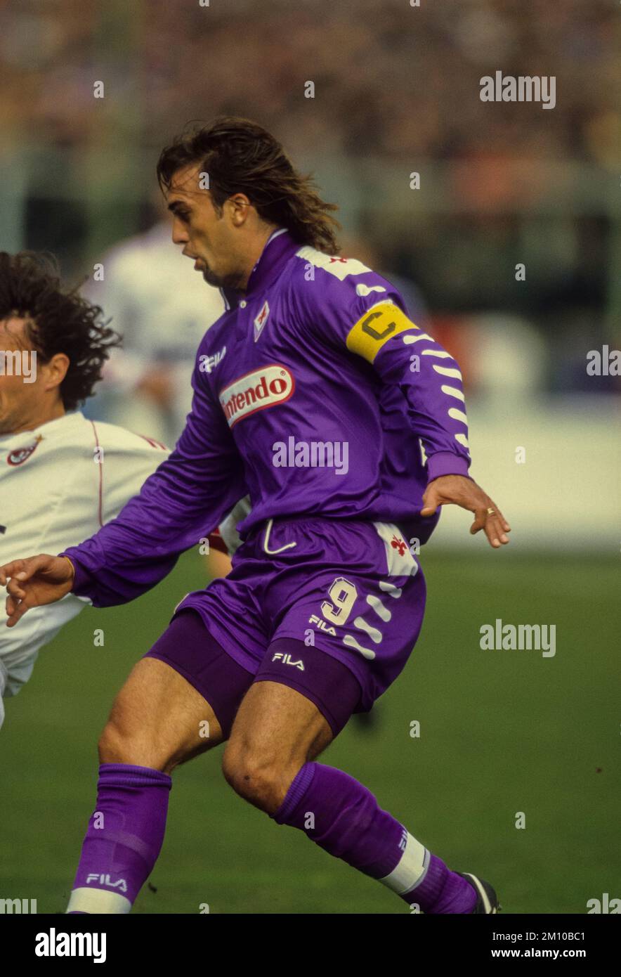Omar Gabriel Batistuta ( Fiorentina ) ; ; 1998 1999 - Football : italian championship 1998 1999 ; ; ; Italy. ;;( photo by aicfoto)(ITALY) [0855] Stock Photo