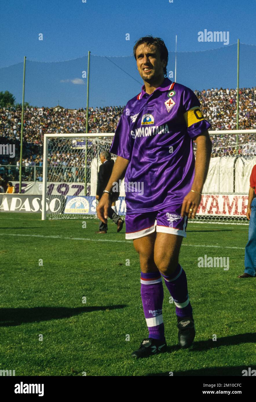 Omar Gabriel Batistuta ( Fiorentina ) ; ; 1996 1997 - Football : italian championship 1996 1997 ; ; ; Italy. ;;( photo by aicfoto)(ITALY) [0855] Stock Photo