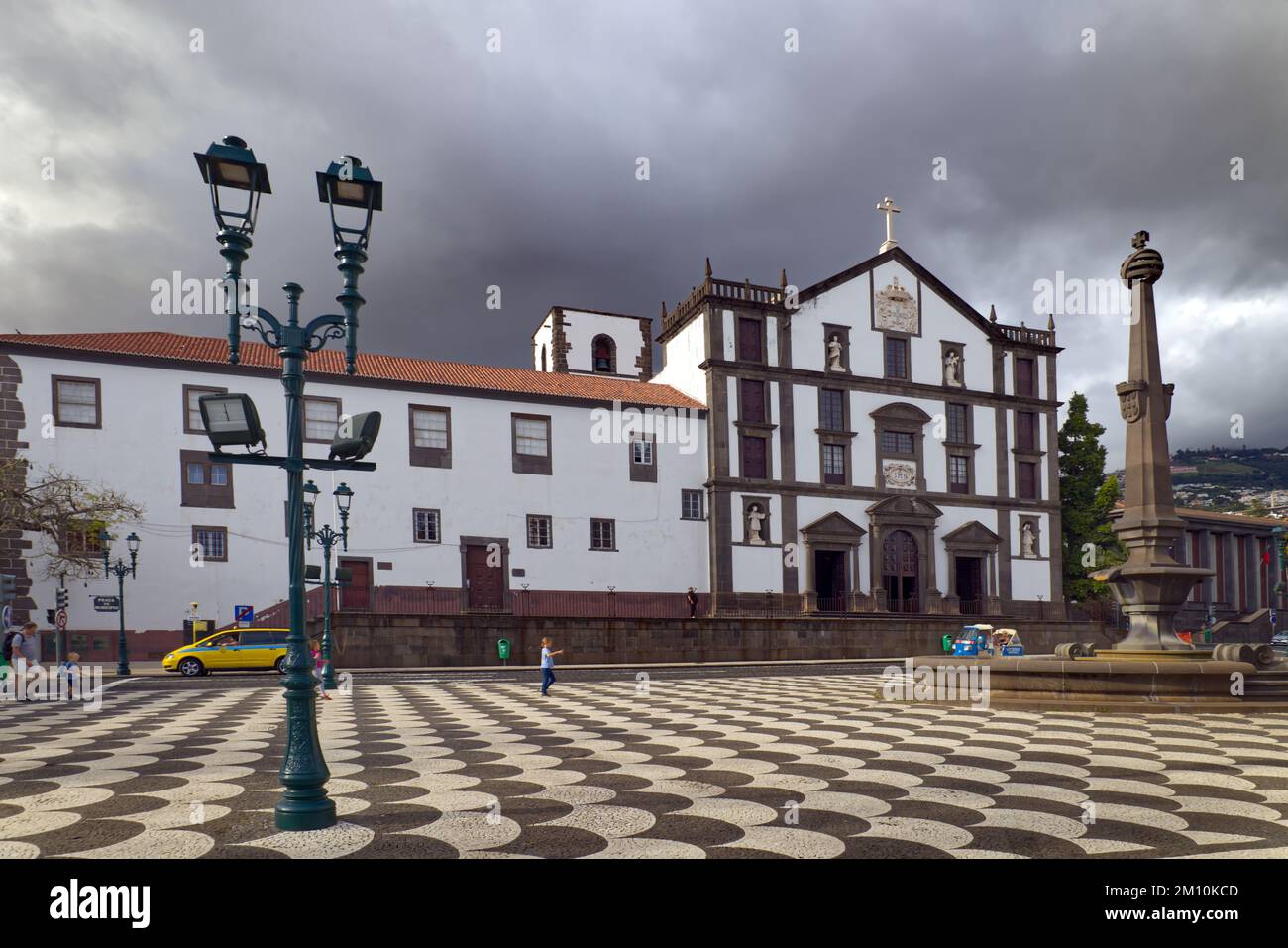 Funchal, Madeira - St John the Evangelist Church also known as the Jesuit College Stock Photo