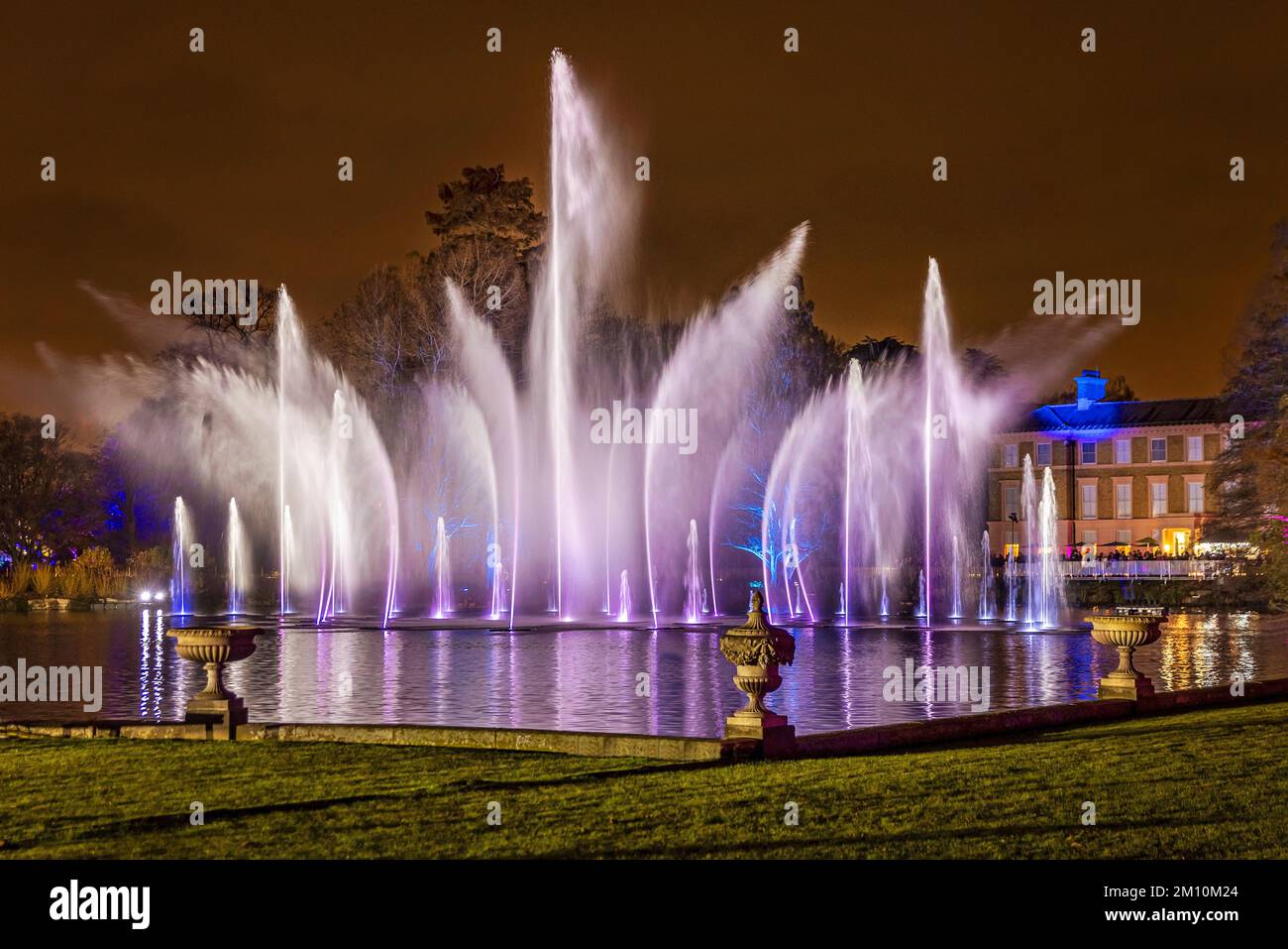 Christmas at Kew Gardens, London Stock Photo Alamy