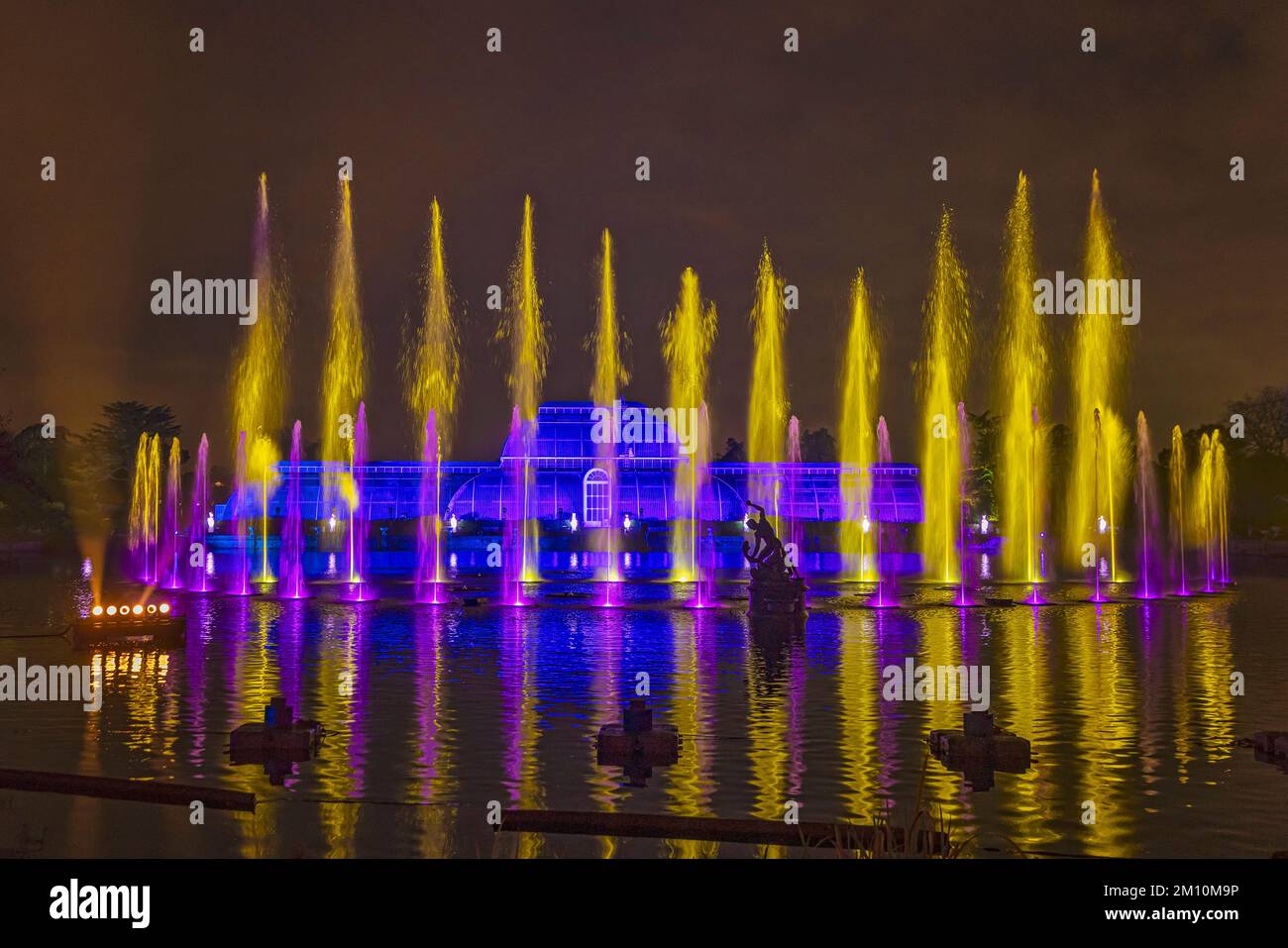 Christmas at Kew Gardens, London Stock Photo Alamy