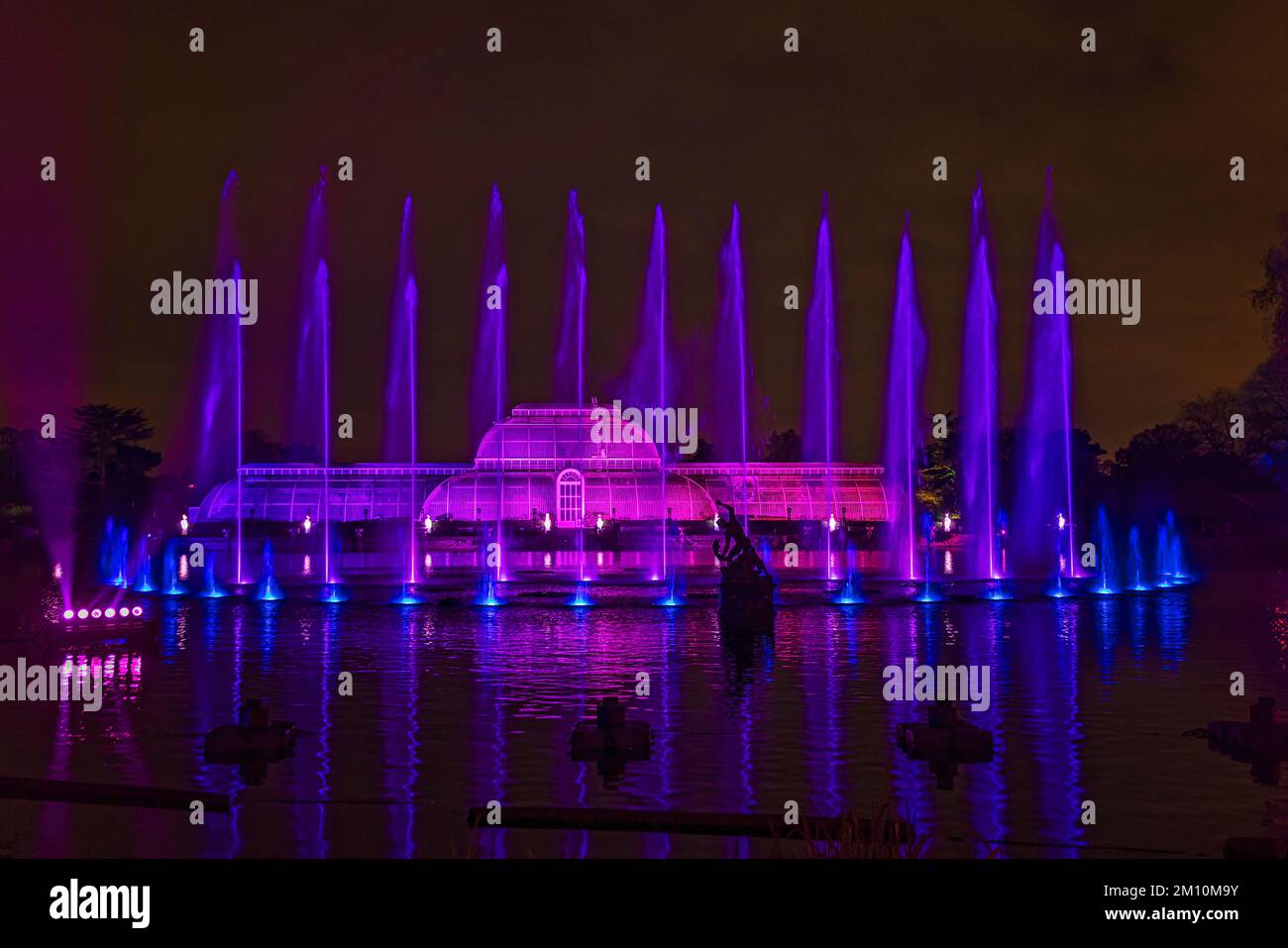 Christmas at Kew Gardens, London Stock Photo Alamy