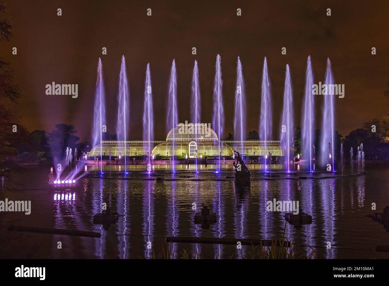 Christmas at Kew Gardens, London Stock Photo Alamy