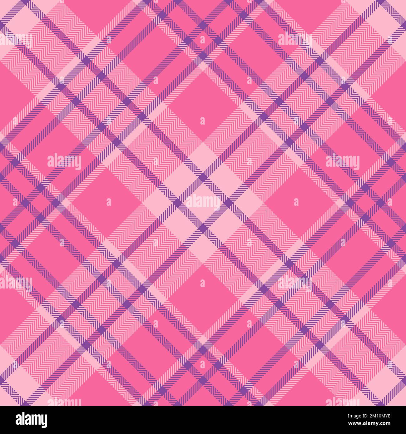 Plaid pattern vector. Check fabric texture. Seamless textile design for