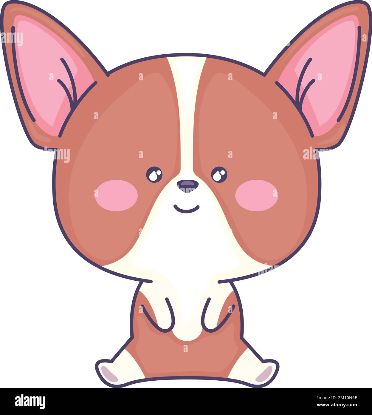 cute dog animal Stock Vector Image & Art - Alamy