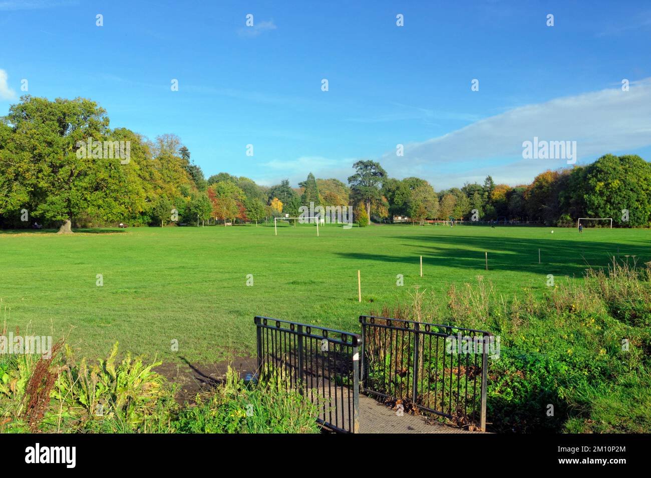 Heath Park, Cardiff, Wales. Stock Photo