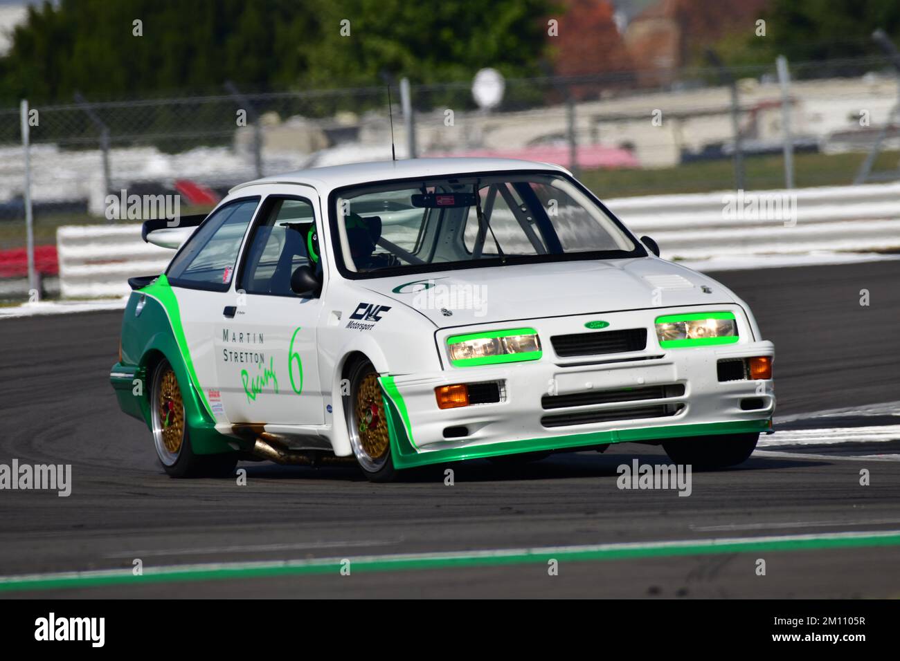 Martin Stretton, Ford Sierra Cosworth RS500, An impressive grid for the Tony Dron Memorial Trophy for MRL Historic Touring Cars, a 45 minute race on t Stock Photo