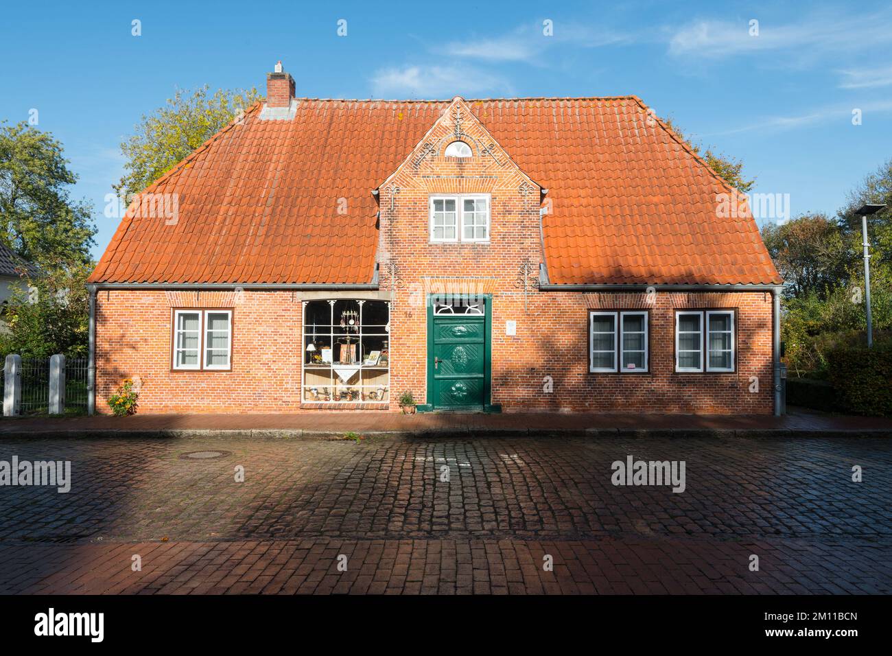 grocery store Peters, Tetenbüll, SchleswigHolstein, germany Stock