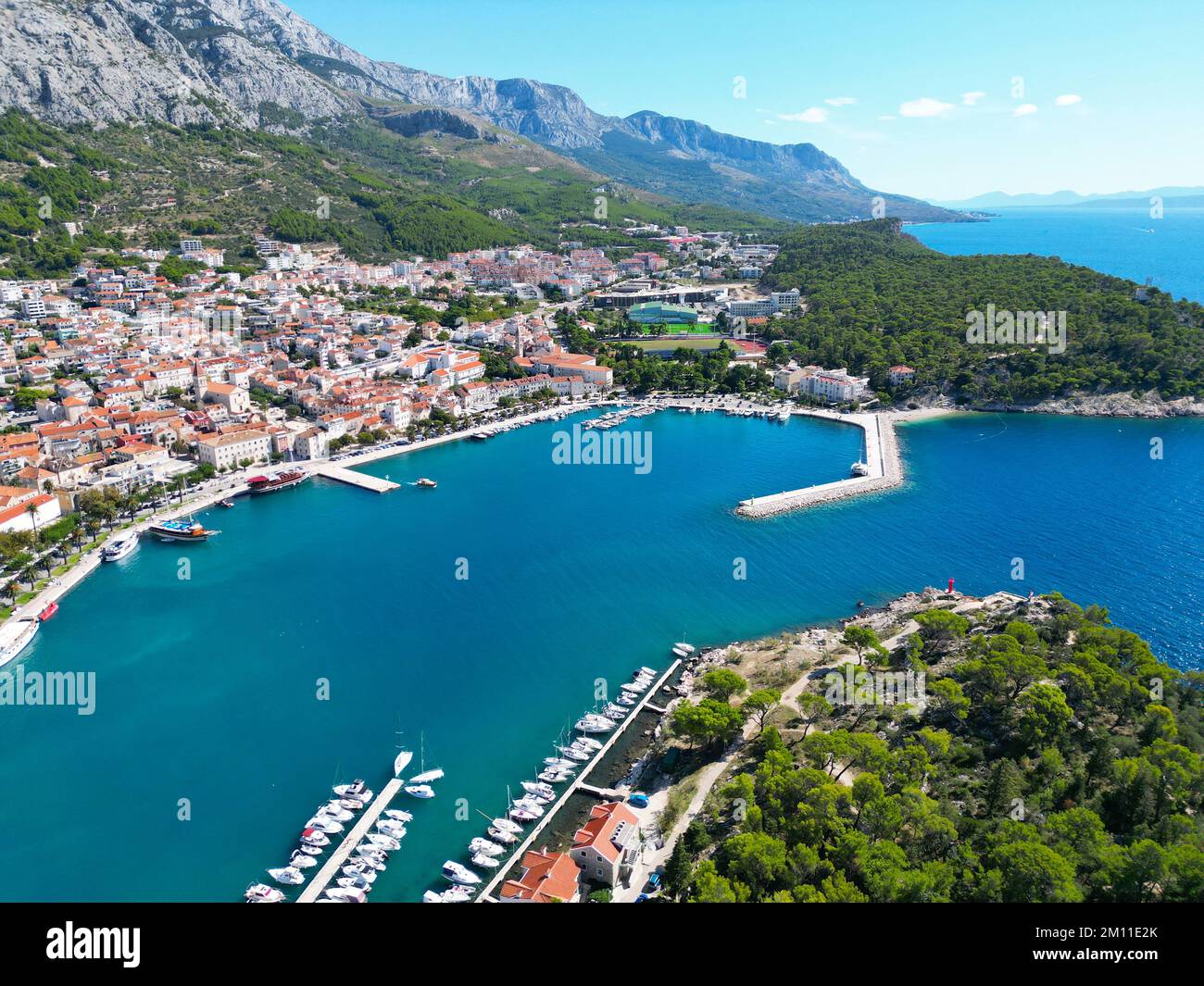 Makarska, general view, Dalmatia, Austro-Hungary main image 1