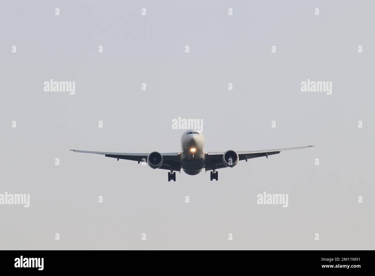 Runway landing aircraft malpensa hi-res stock photography and images ...