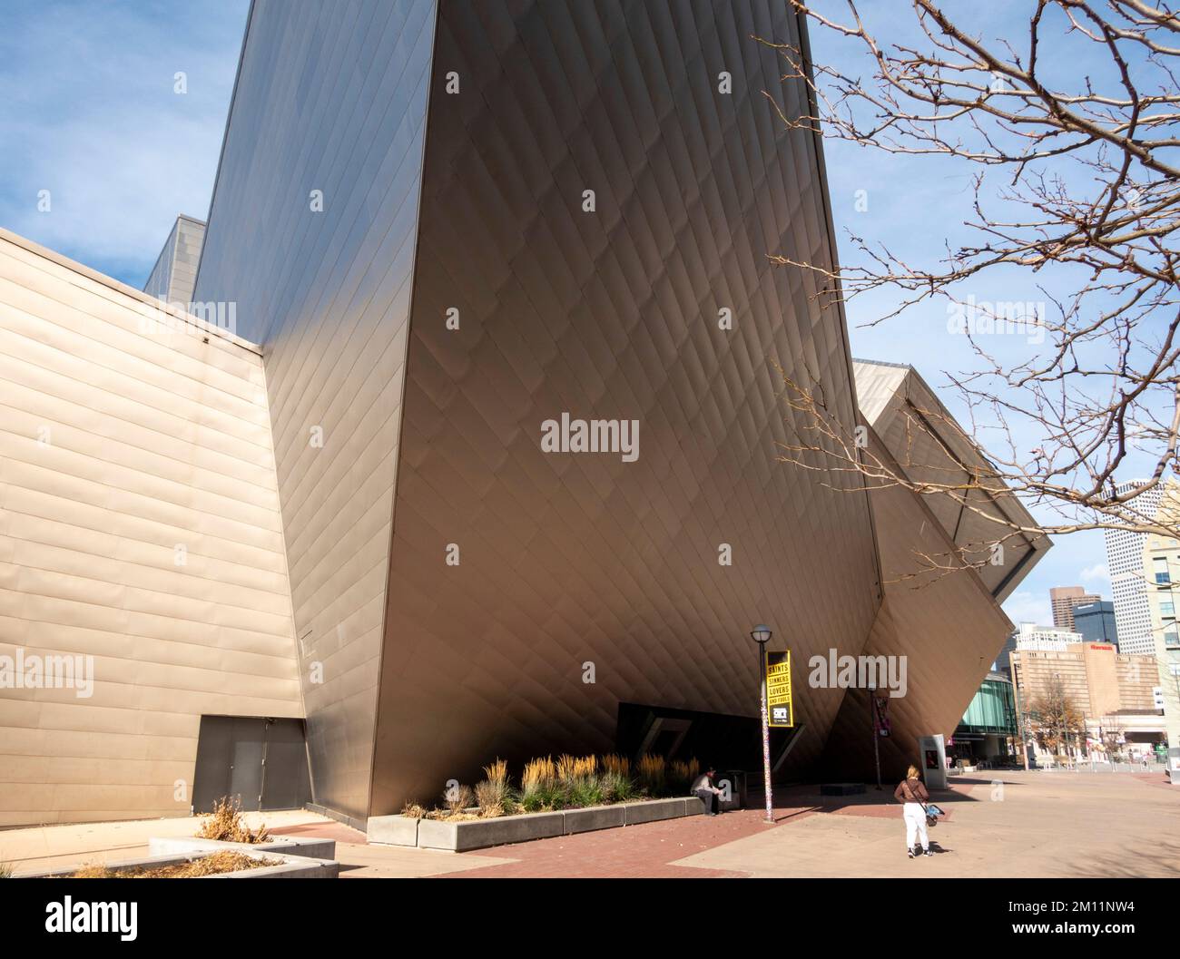 The Denver Art Museum (DAM), the Civic Center, Denver, Colorado, USA ...