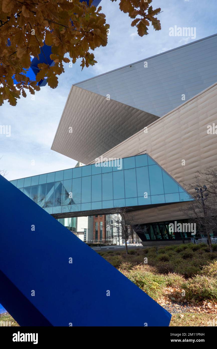 The Denver Art Museum (DAM), the Civic Center, Denver, Colorado, USA ...