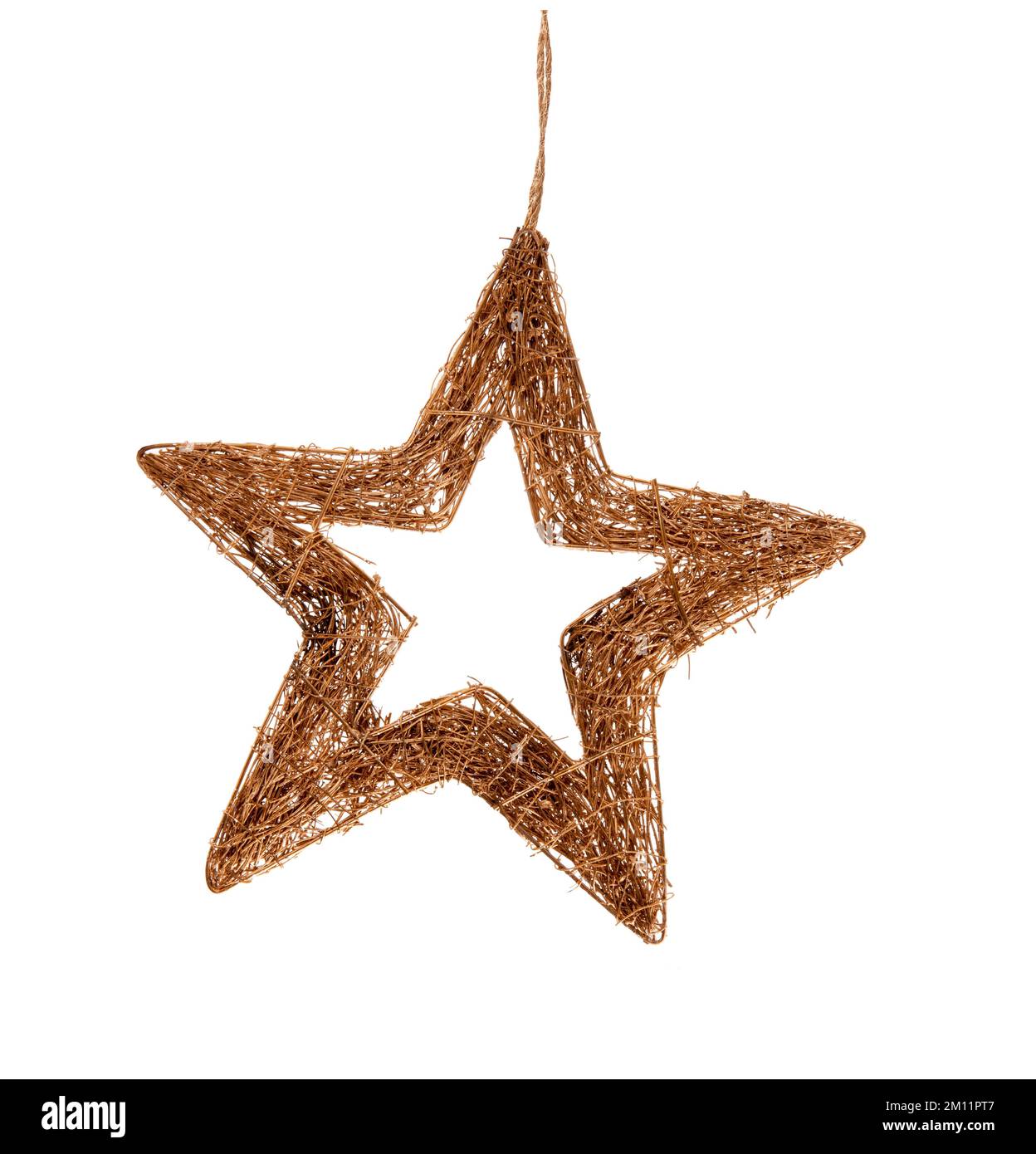 christmas star isolated on white background Stock Photo - Alamy
