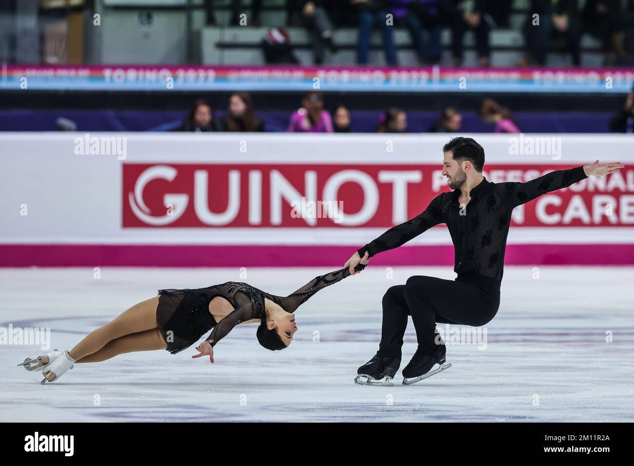 Turin, Italy. 08th Dec, 2022. Deanna StellatoDudek and Maxime