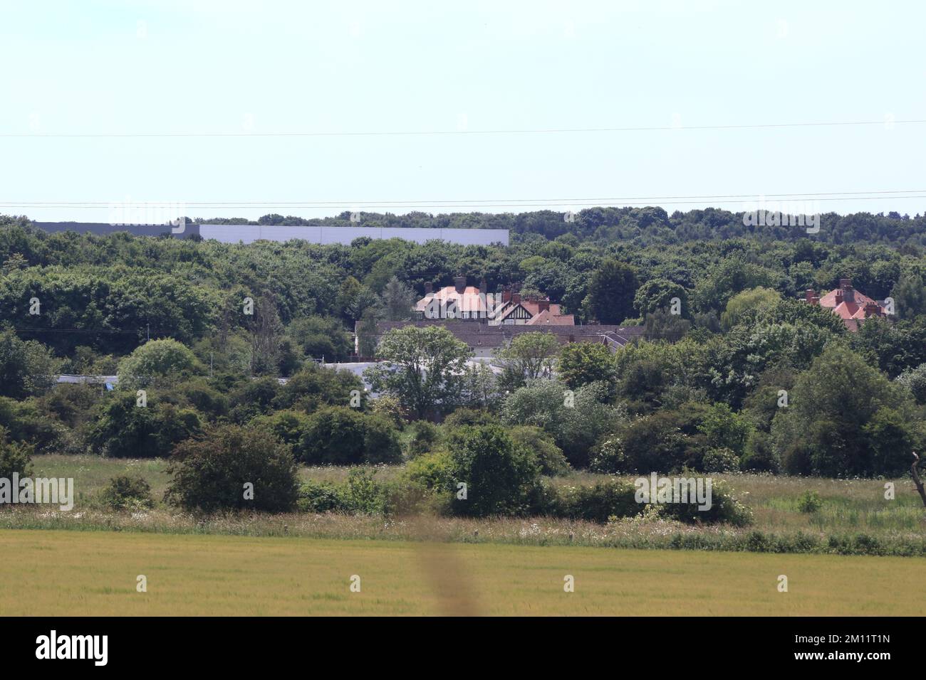 View of Manton, Worksop, Notts, England, UK Stock Photo Alamy