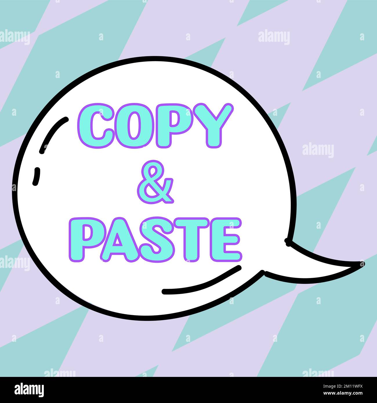 Sign displaying Copy Paste. Business approach an imitation, transcript ...