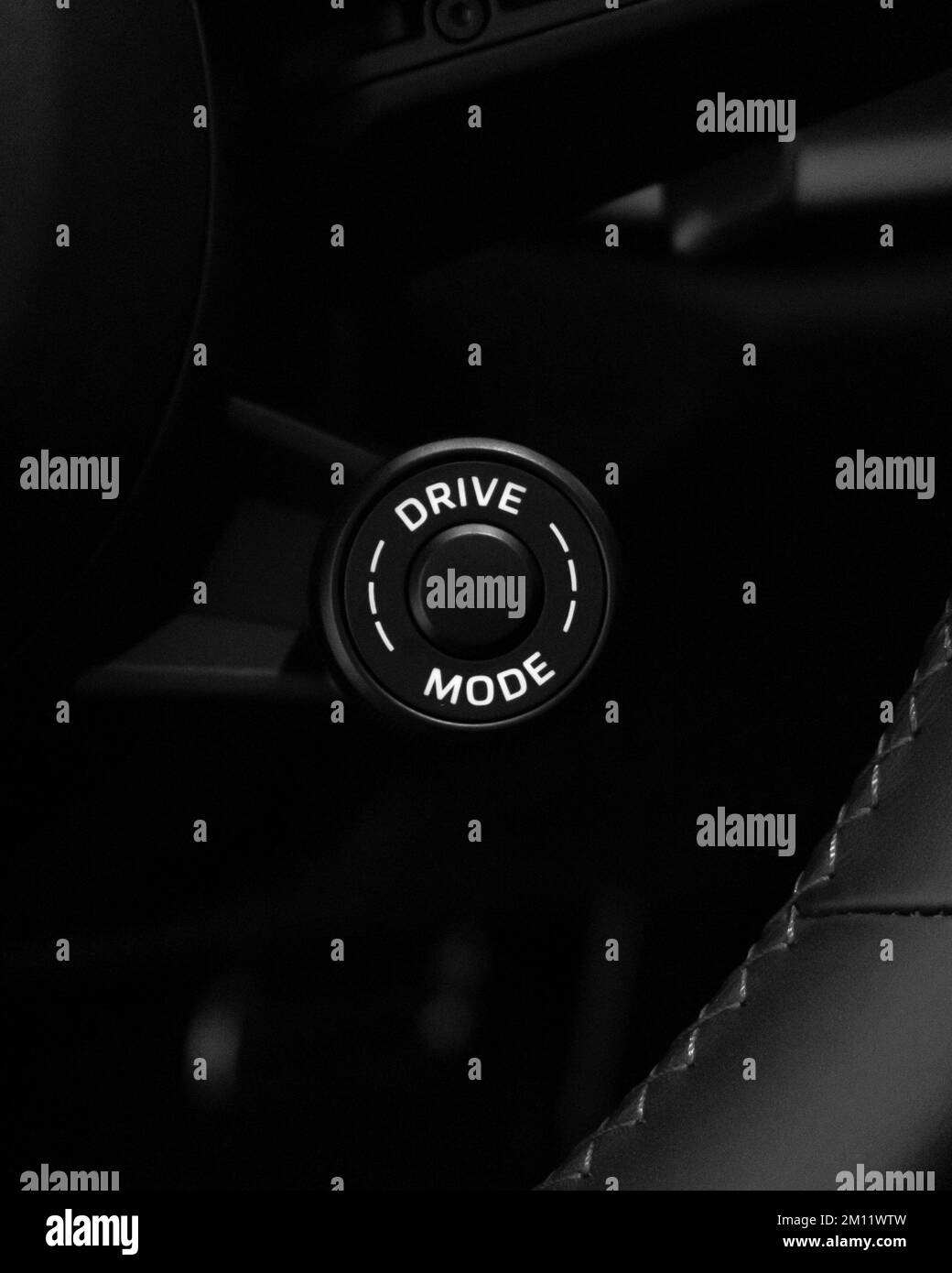 The Porsche 911 steering wheel mode selector switch Stock Photo Alamy