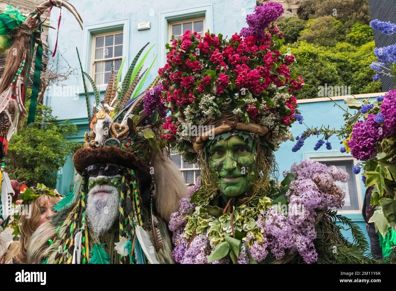 England, East Sussex, Hastings, The Annual Jack in the Green Festival