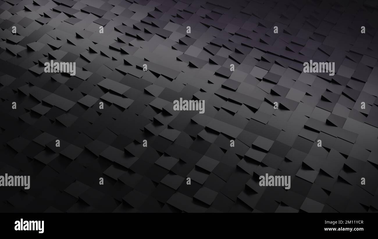 3d rendering 8K wallpaper abstract background of randomly positioned ...