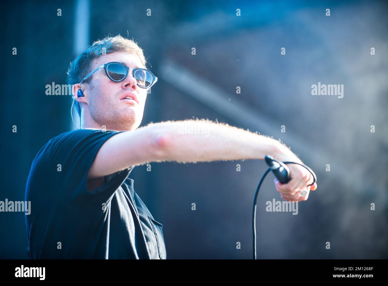 Canadian electronic duo Bob Moses in concert at Austin City Limits in