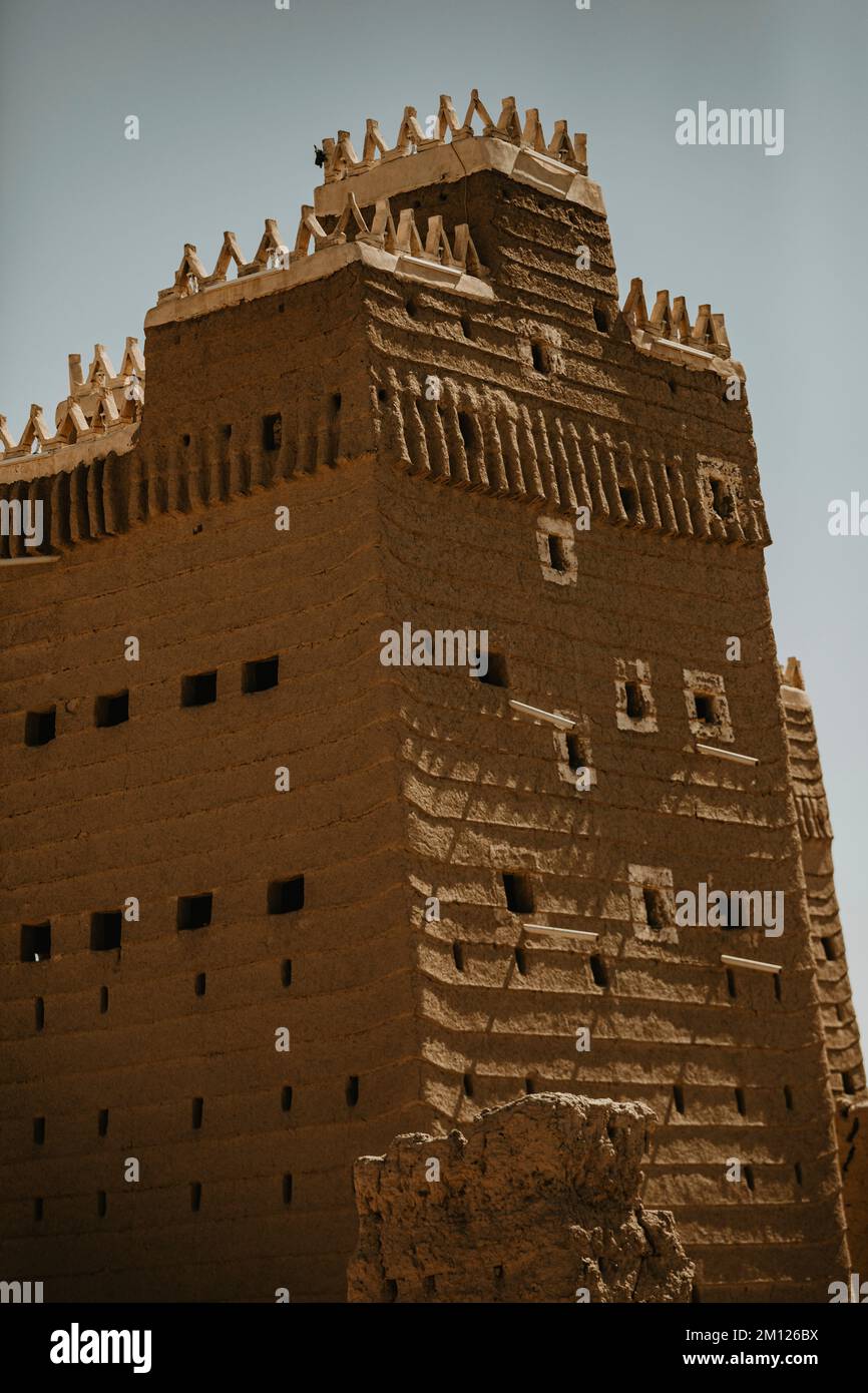 Saudi Arabia, Najran province, Najran, palace, detail Stock Photo
