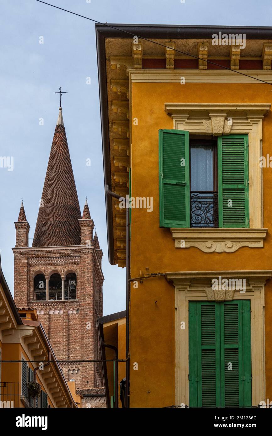 Basilica di San Zeno, Verona, Italy Stock Photo Alamy