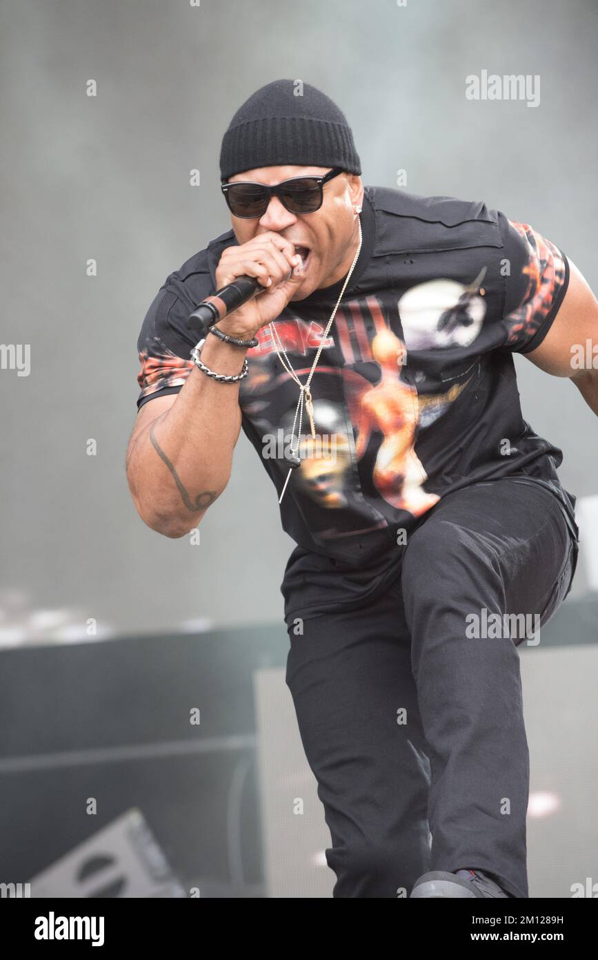 Austin City Limits - LL Cool J in concert Stock Photo
