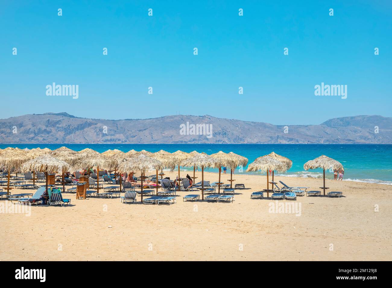 Episkopi beach, Rethymno, Crete, Greek Islands, Greece Stock Photo