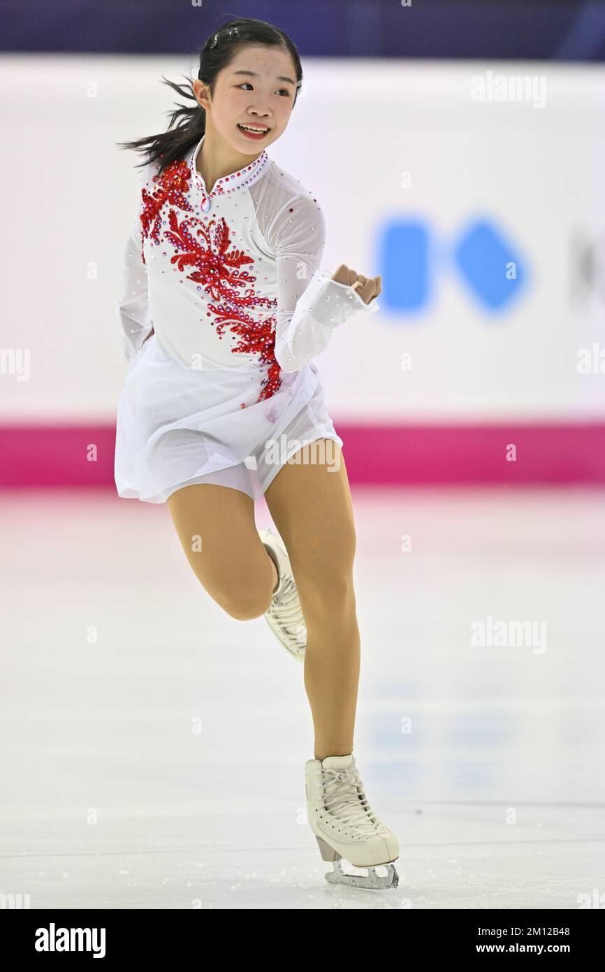 Ami NAKAI (JPN), during Junior Women Free Skating, at the ISU Grand Prix of Figure Skating Final 2022, at Palavela, on December 9, 2022 in Torino, Italy. Credit: Raniero Corbelletti/AFLO/Alamy Live News Stock Photo