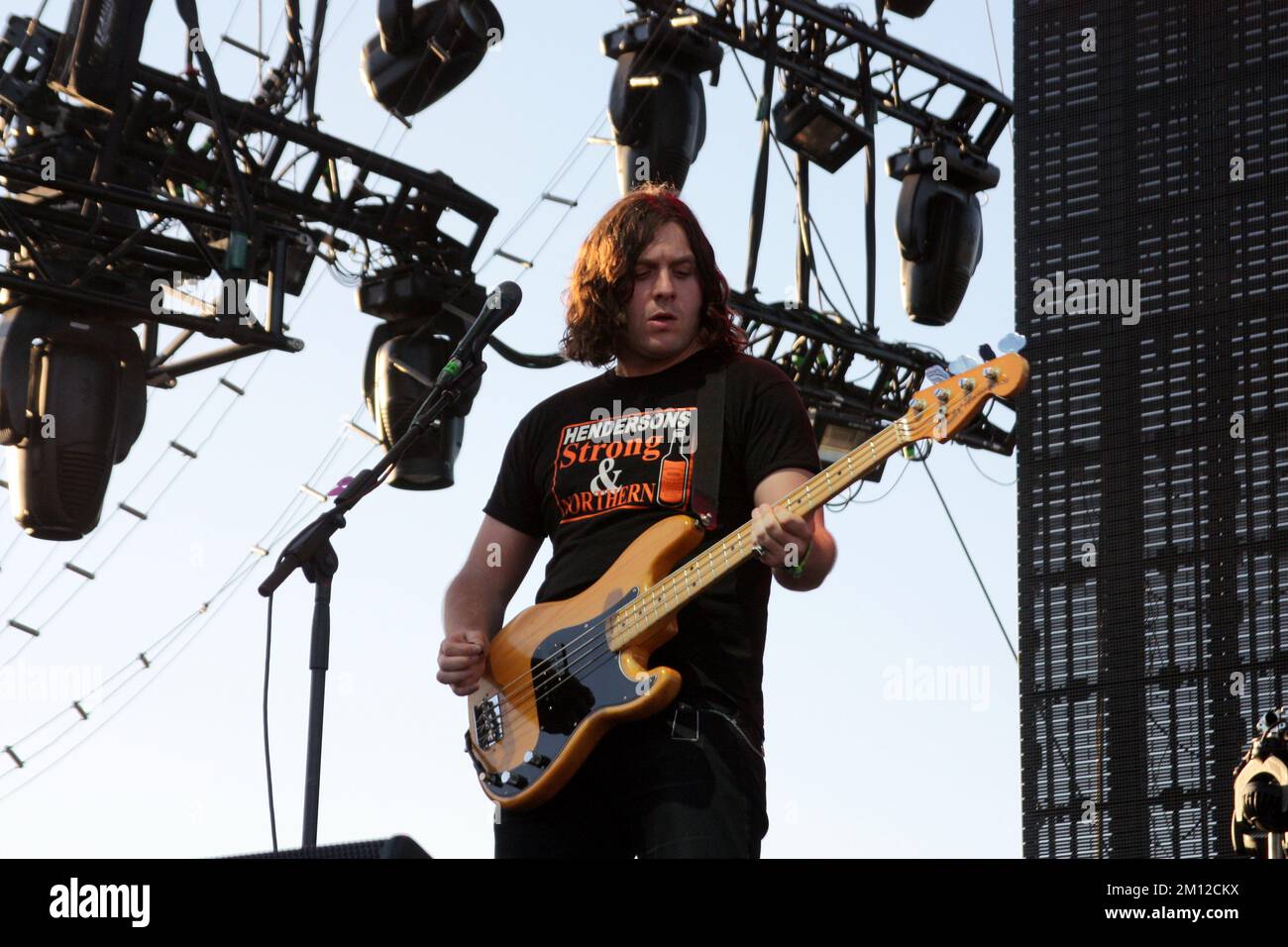 Coachella Arctic Monkeys in concert Stock Photo Alamy