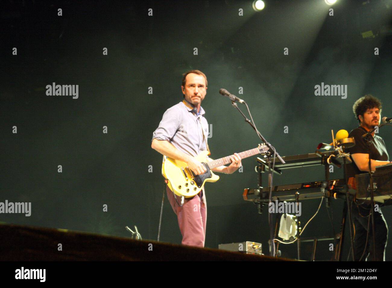 Coachella The Shins in concert Stock Photo Alamy