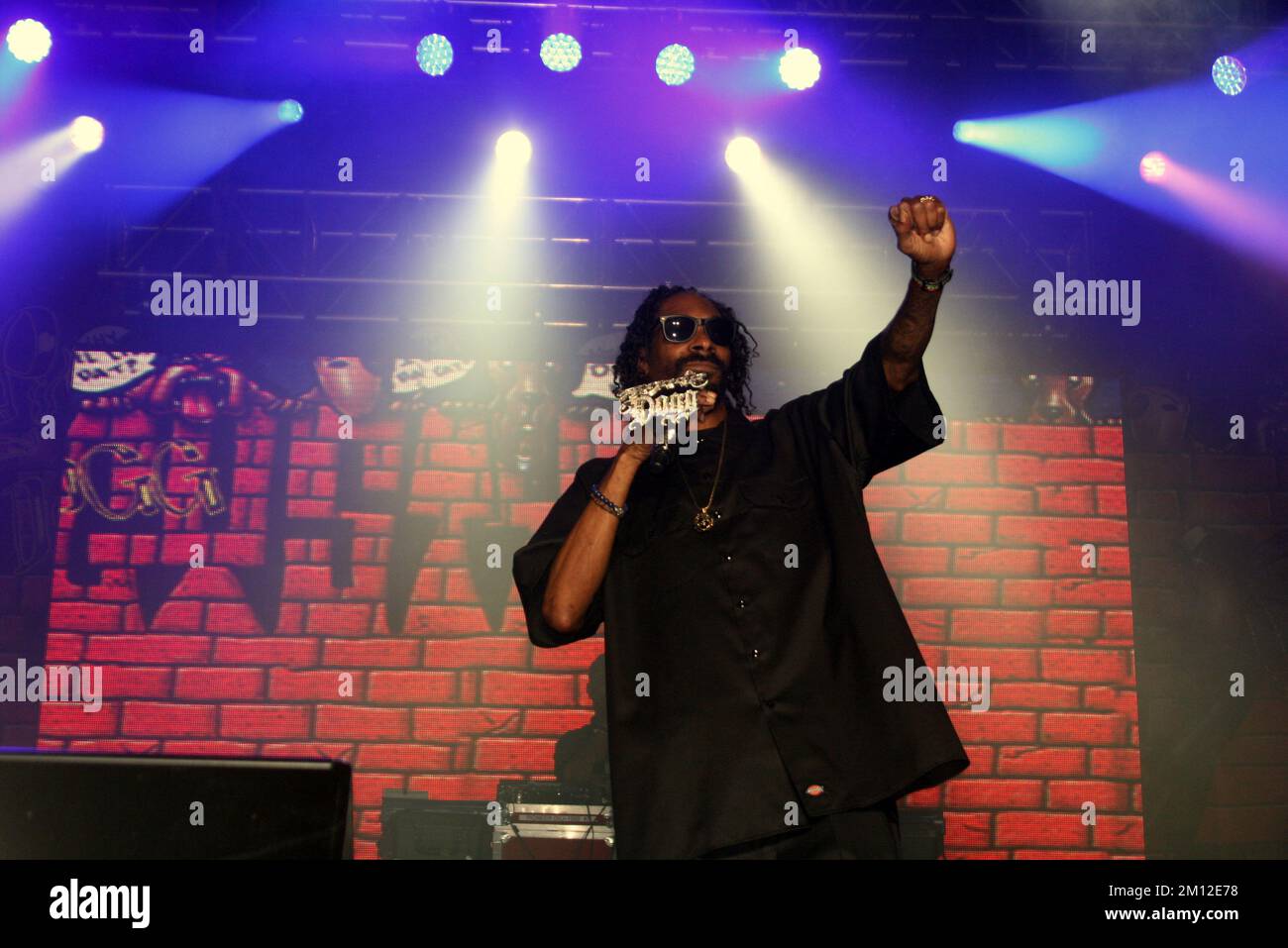 Catalpa Festival Snoop Dogg in concert Stock Photo Alamy