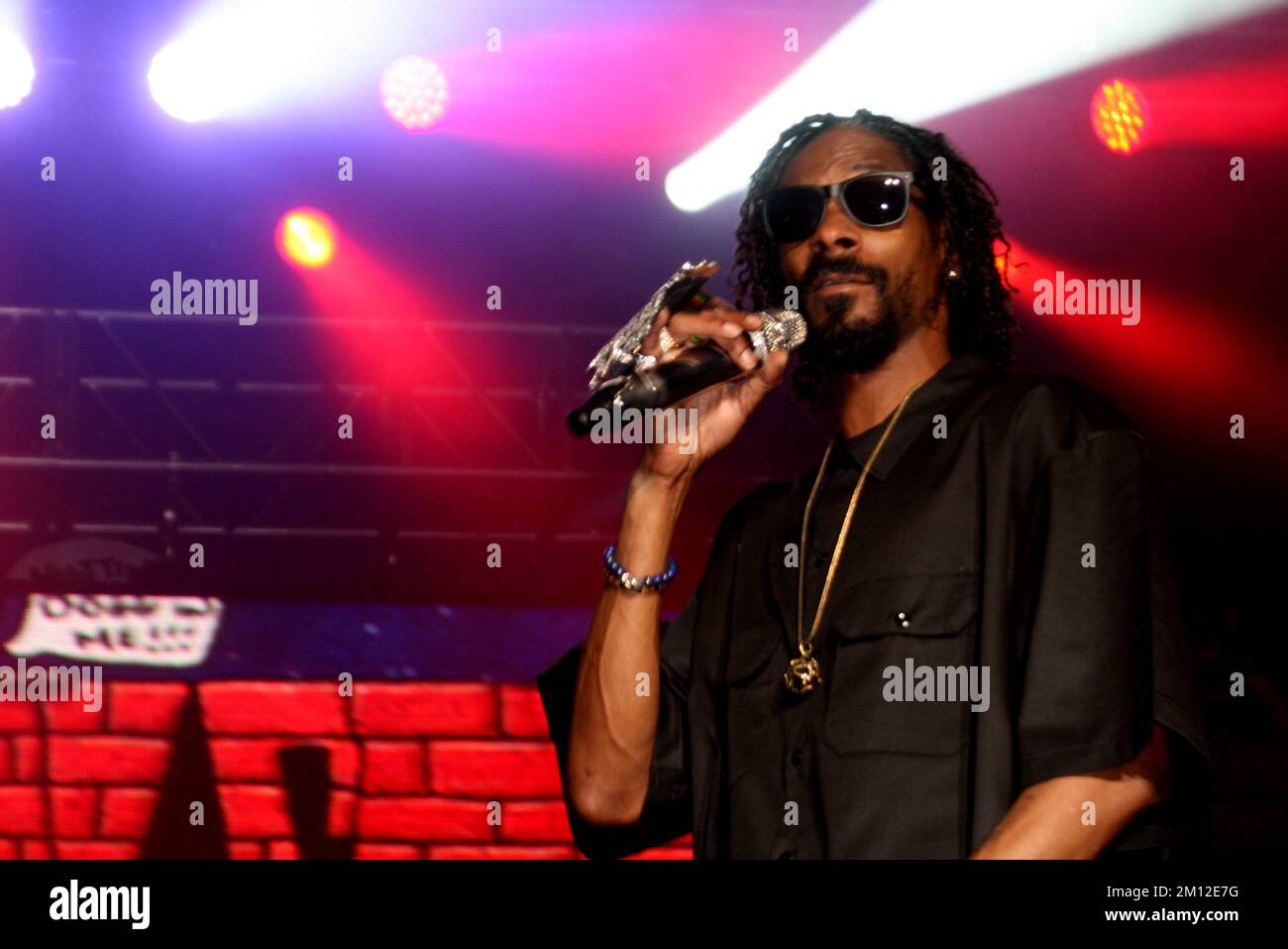 Catalpa Festival Snoop Dogg in concert Stock Photo Alamy