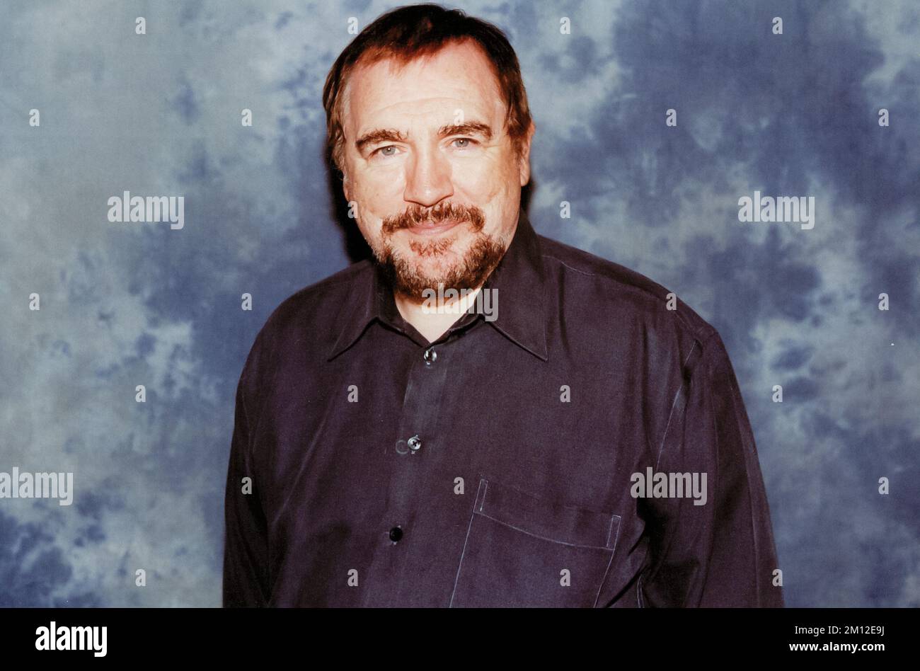 Retro celebrity portraits - Brian Cox, at a press conference event