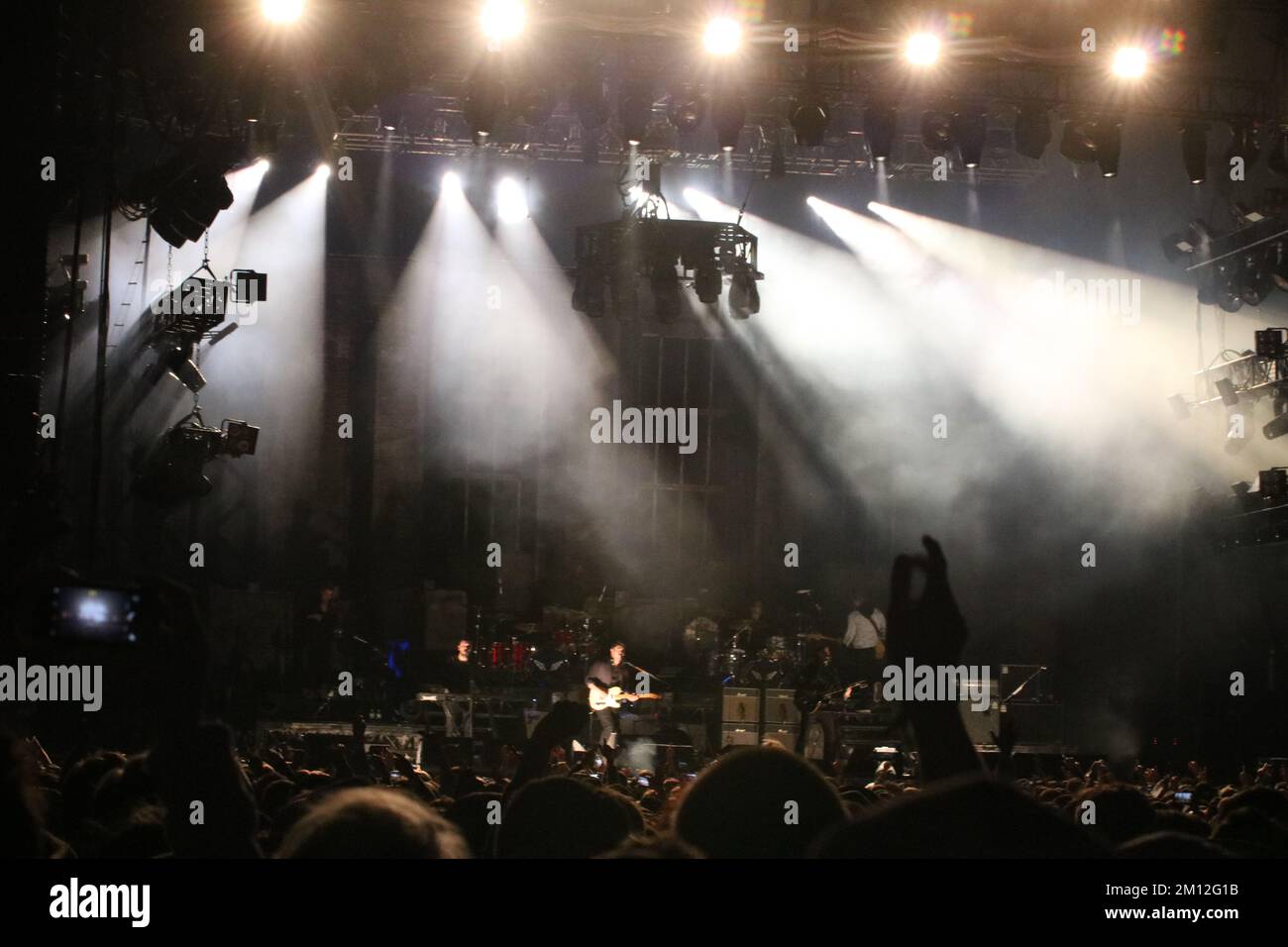 Boston Calling - Mumford and Sons in concert Stock Photo - Alamy