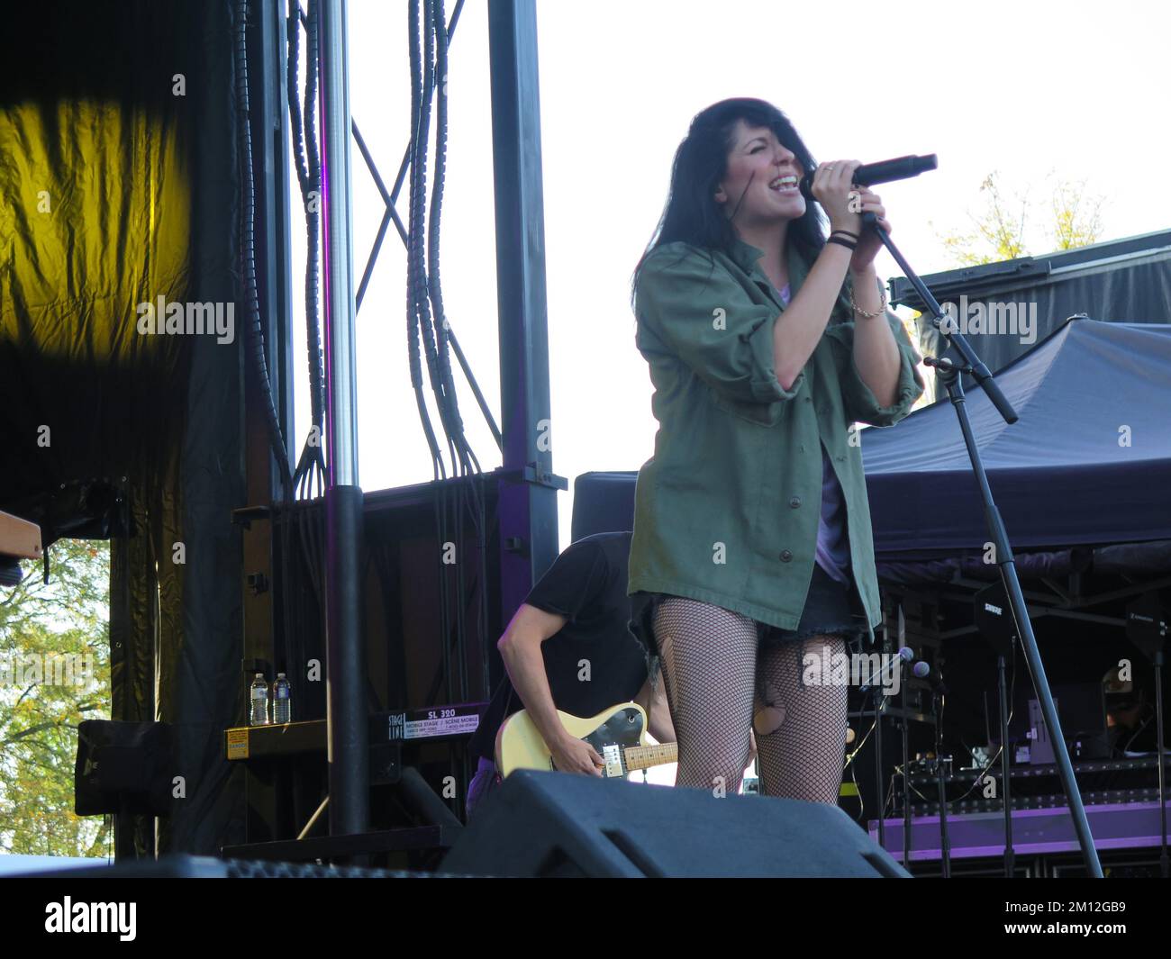 Cayuga South Festival - K Flay in concert Stock Photo