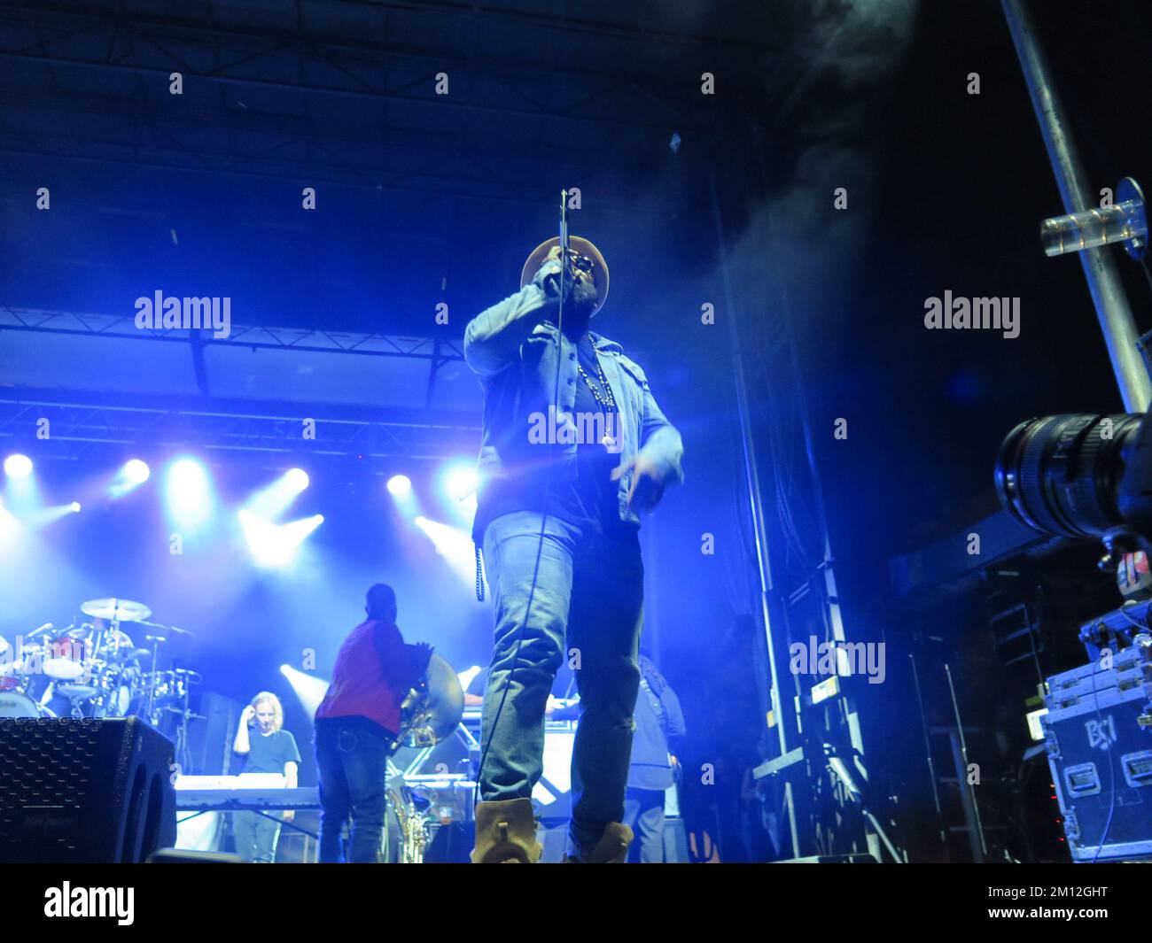 Cayuga South Festival - The Roots in concert Stock Photo - Alamy